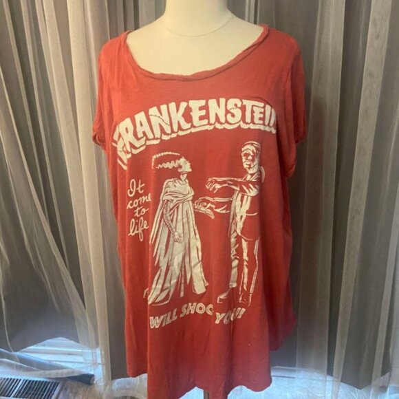 Torrid Sie 4 (26W) Universal Monsters Frankenstein Sleep Tunic - Picture 4 of 7